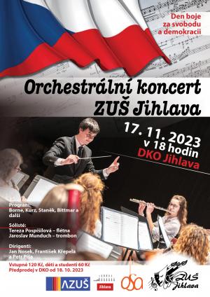 ORCHESTRÁLNÍ KONCERT ZUŠ JIHLAVA